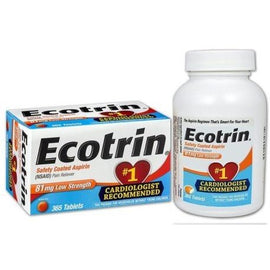 Ecotrin Low Strength 81 mg 365 tablets